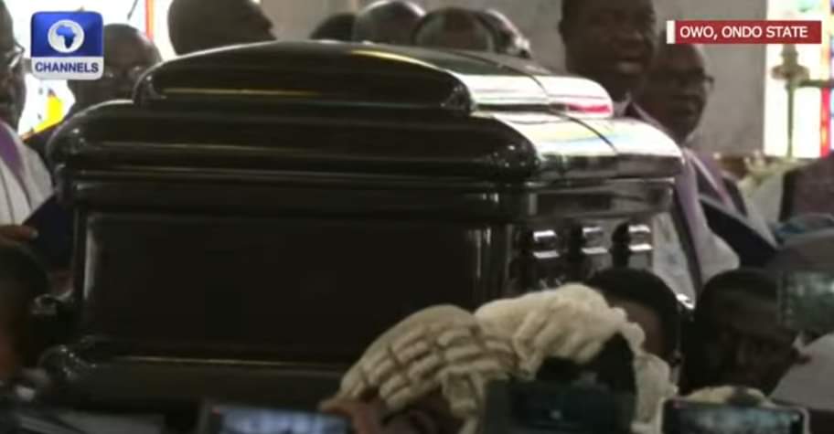 (PHOTOS) Dignitaries at funeral service for Akeredolu