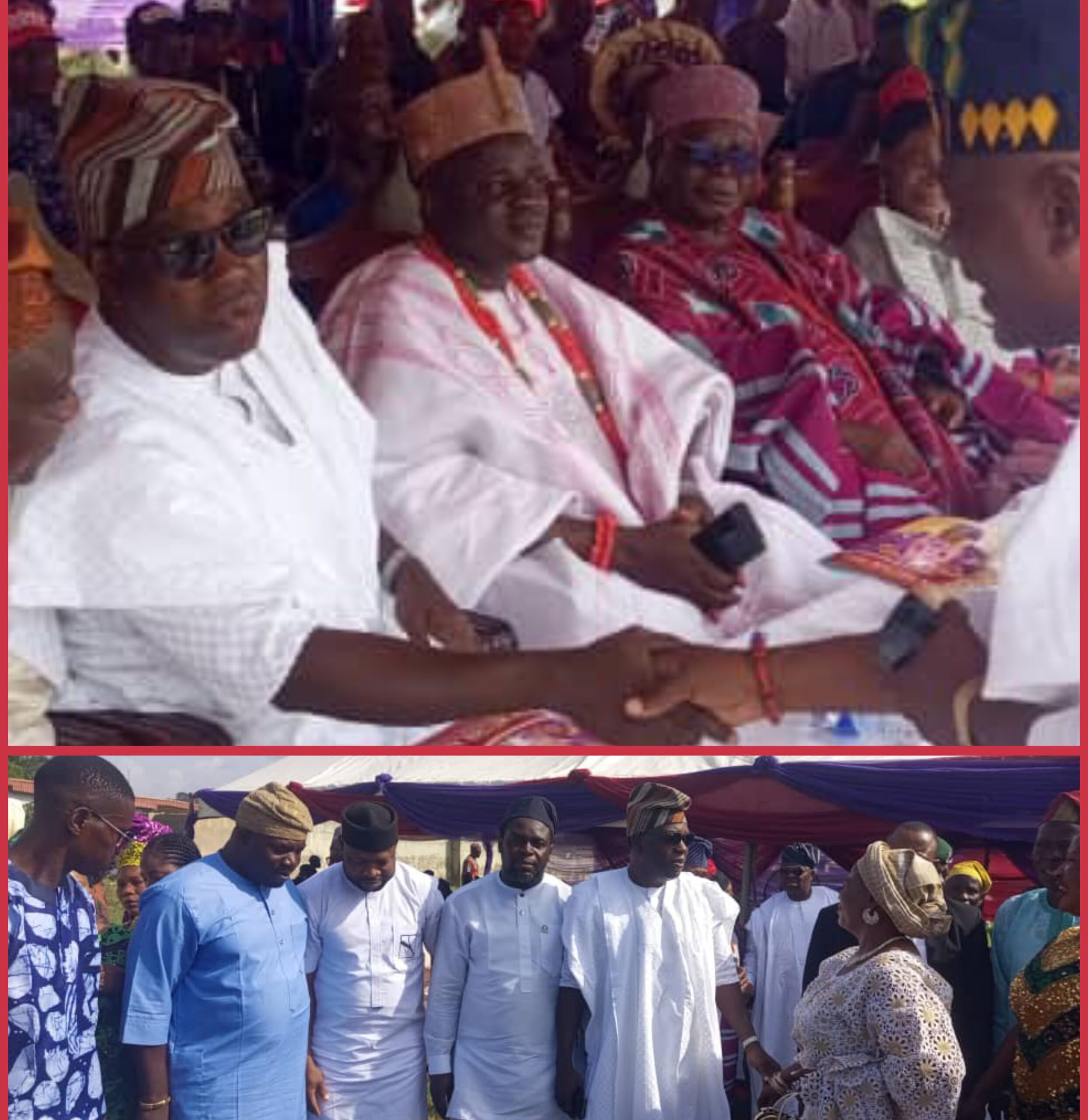 Cheers as FUOYE Council Chair, Kayode Ojo, graces Oye Ekiti Day