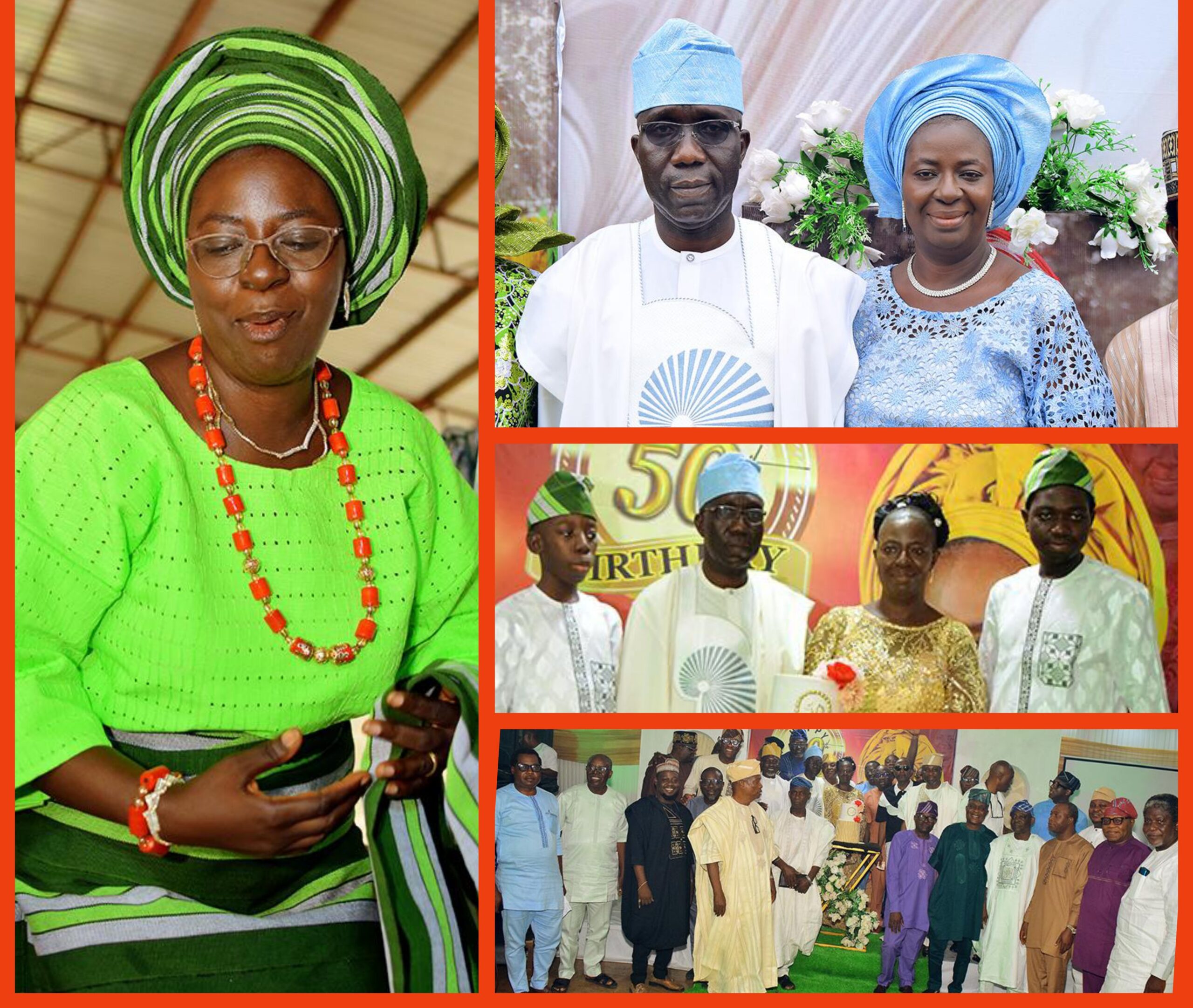 @50, Movon Oil chairman, Wale Ogunmade’s wife, Folasade, celebrates God’s grace, mercy