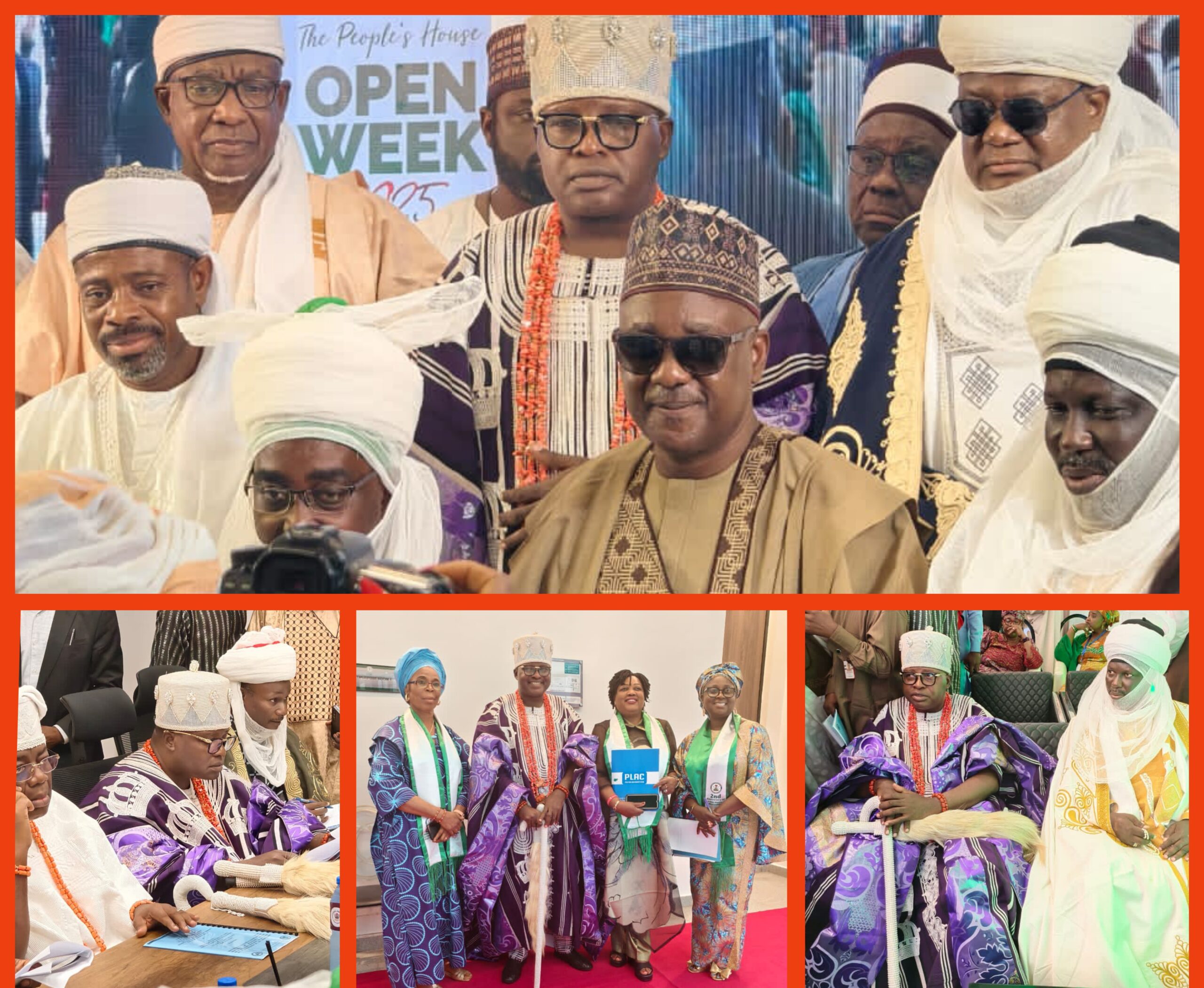 PHOTOS SPEAK: Ekiti monarch relishes open week for deepening democracy