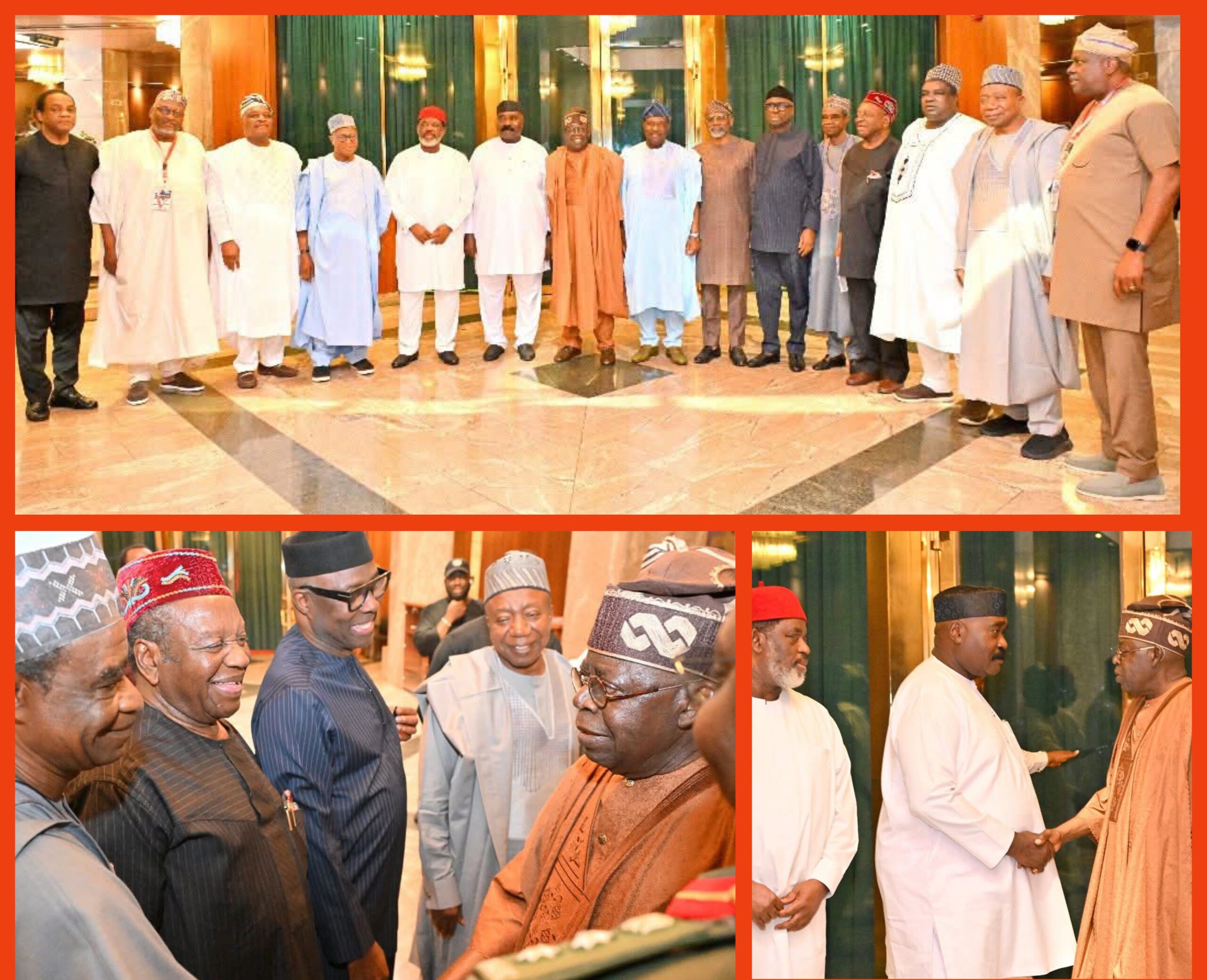 PHOTOS: When Tinubu met colleague governors (1999 – 2003, 2003 – 2007 sets)