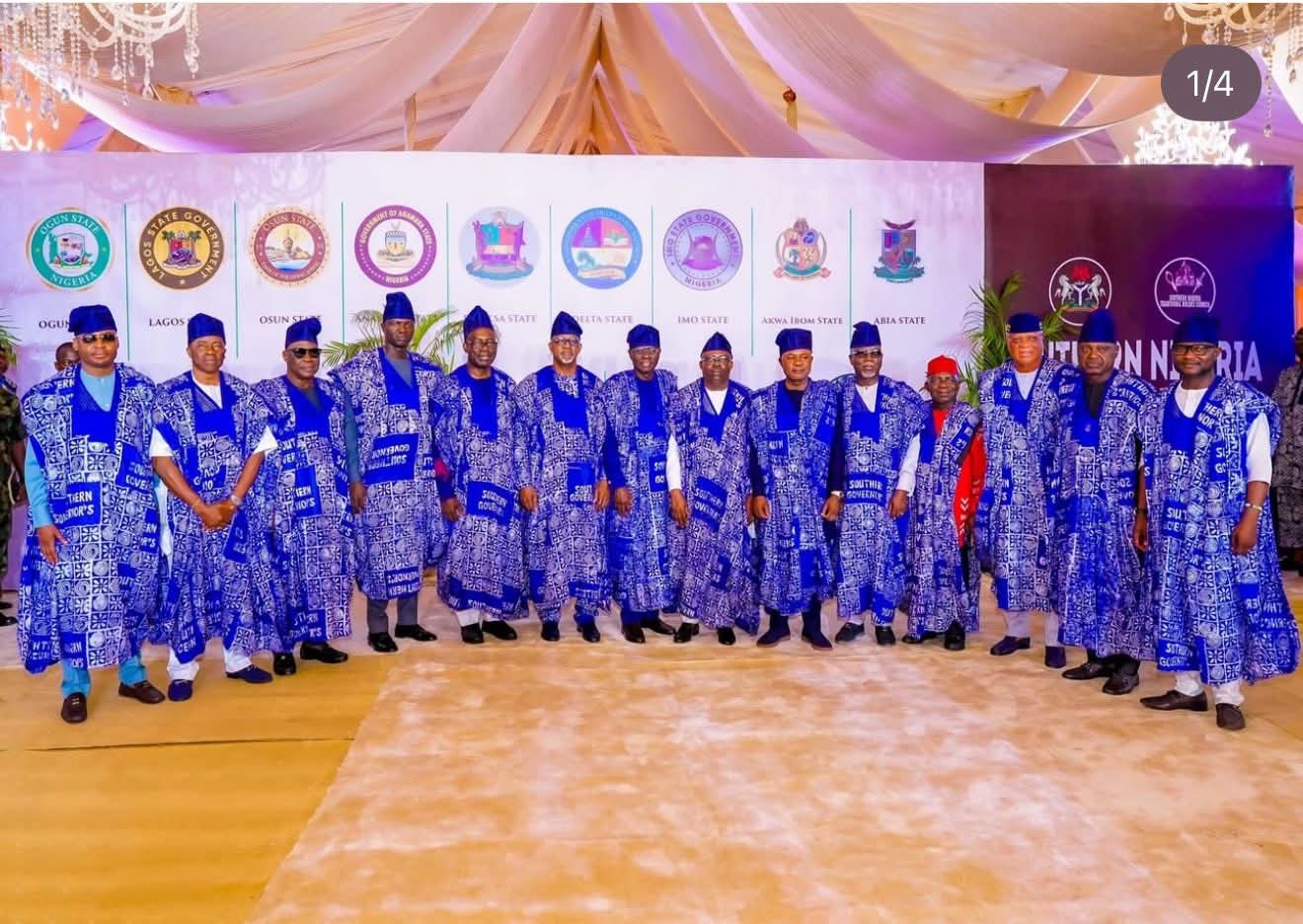 Southern governors to establish security fund, boost intelligence sharing