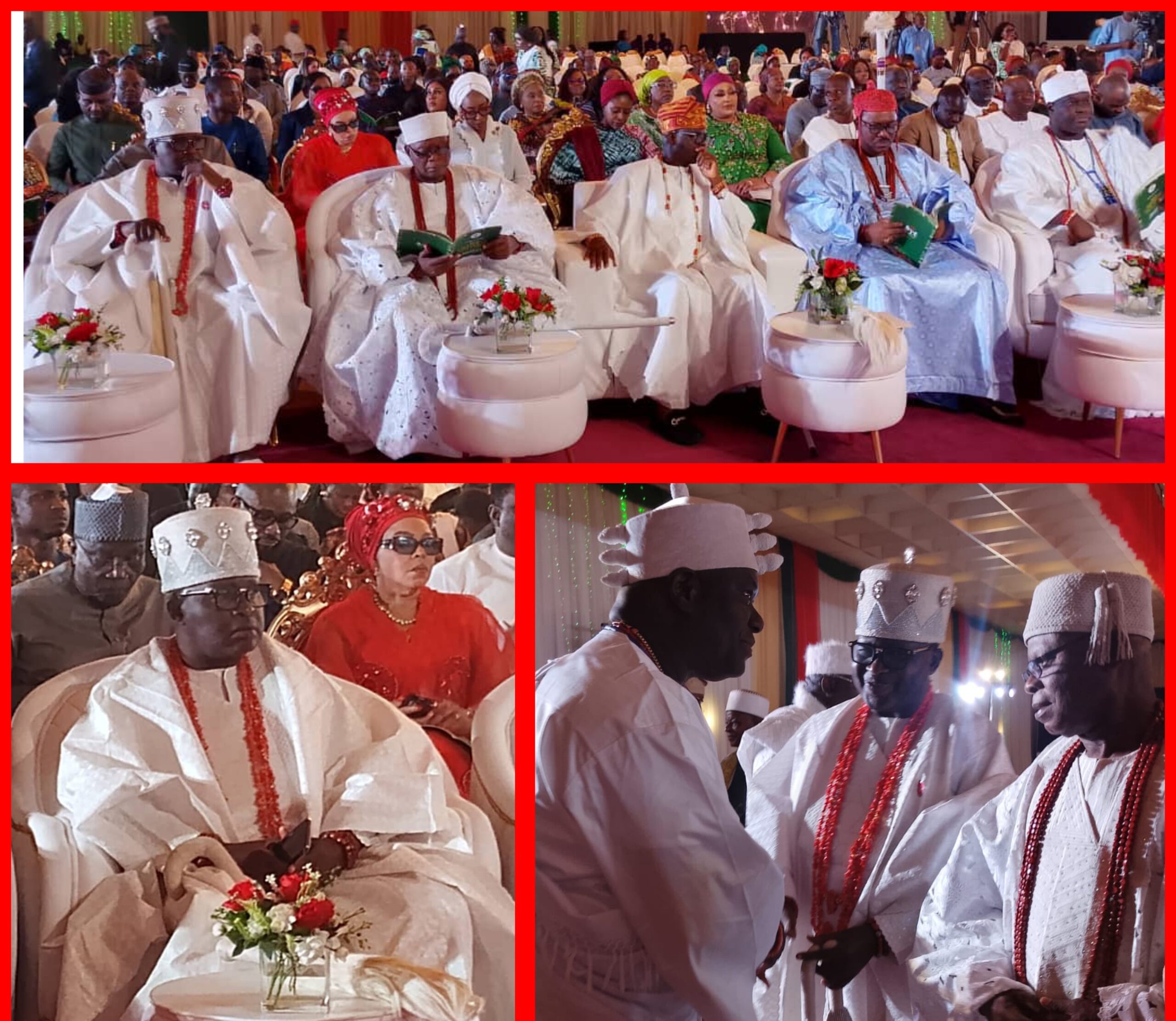 PHOTOS: Ooni, Ekiti monarch, dignitaries grace 2025 Christmas Carol at Aso Rock Villa