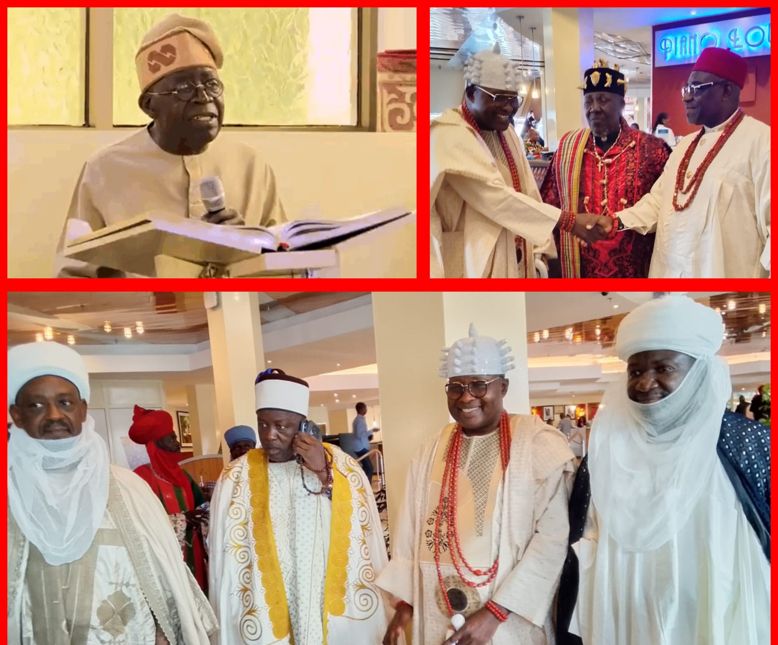 PHOTOS: Oore relishes moments as Tinubu hosts monarchs, clerics to interfaith Iftar at Aso Rock