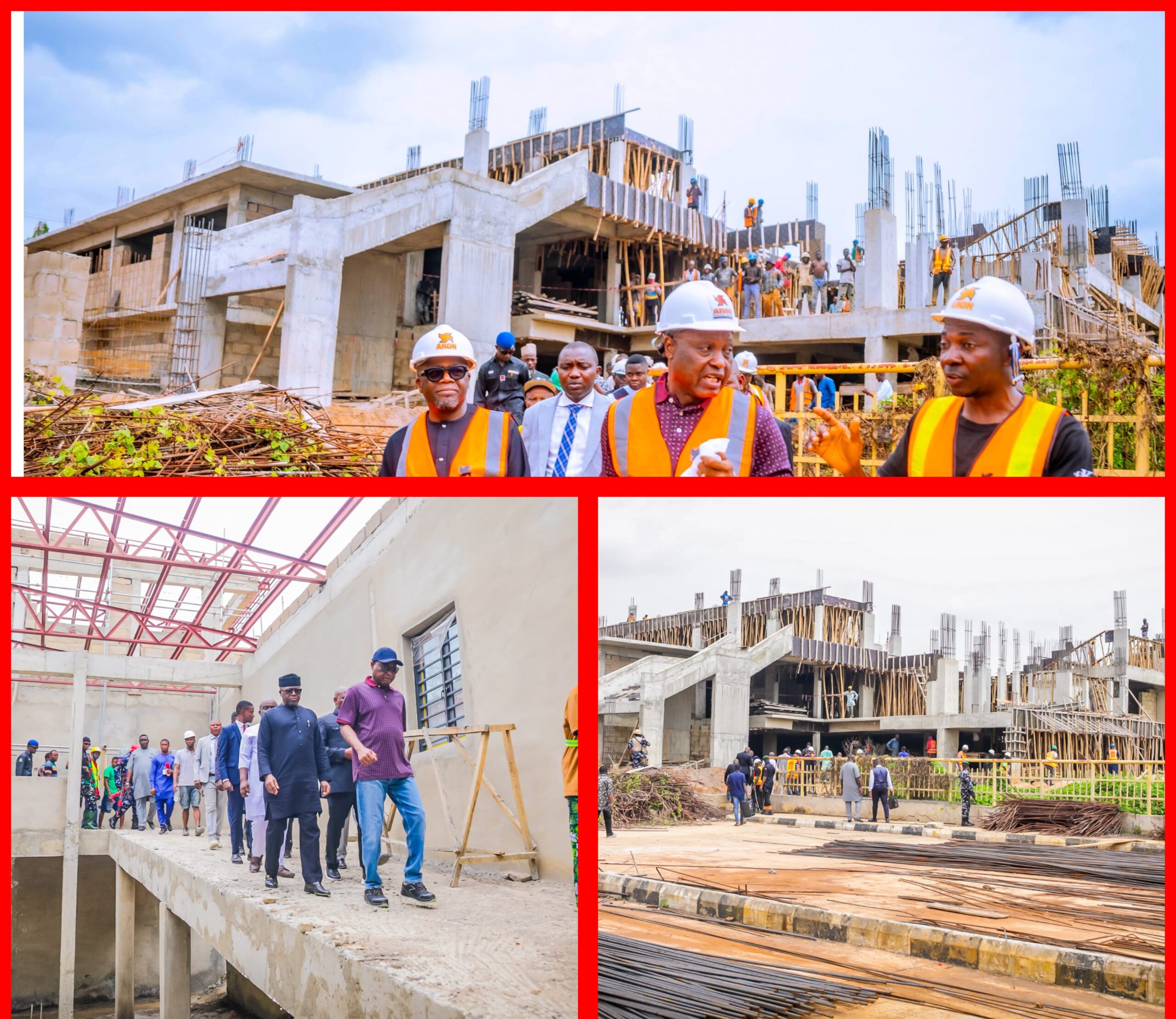 PHOTOS: Oyebanji inspects ongoing projects, assures to deliver world-class infrastructures
