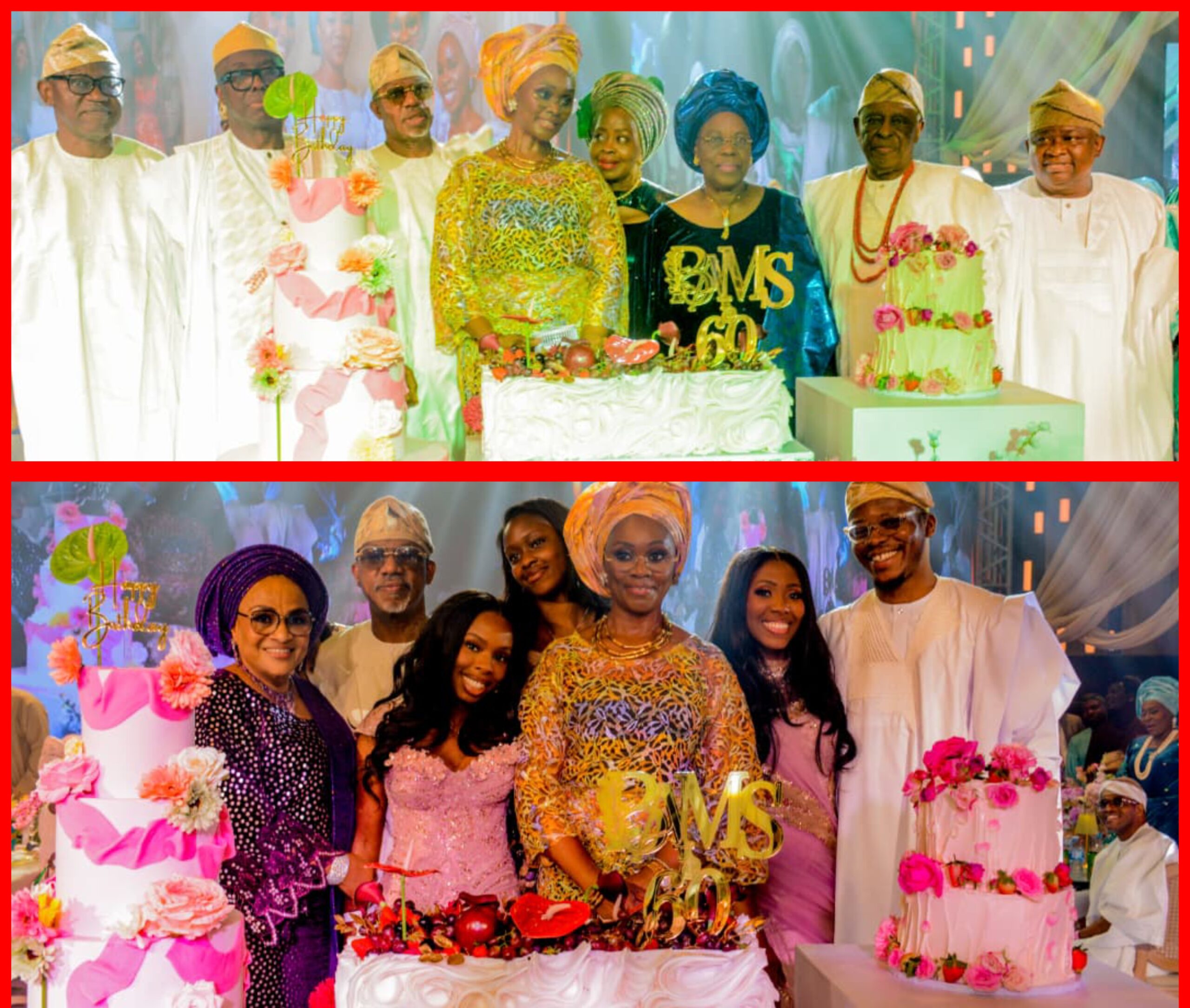 PHOTOS: Gov celebrates wife at 60, pours emotional tributes to compassionate woman