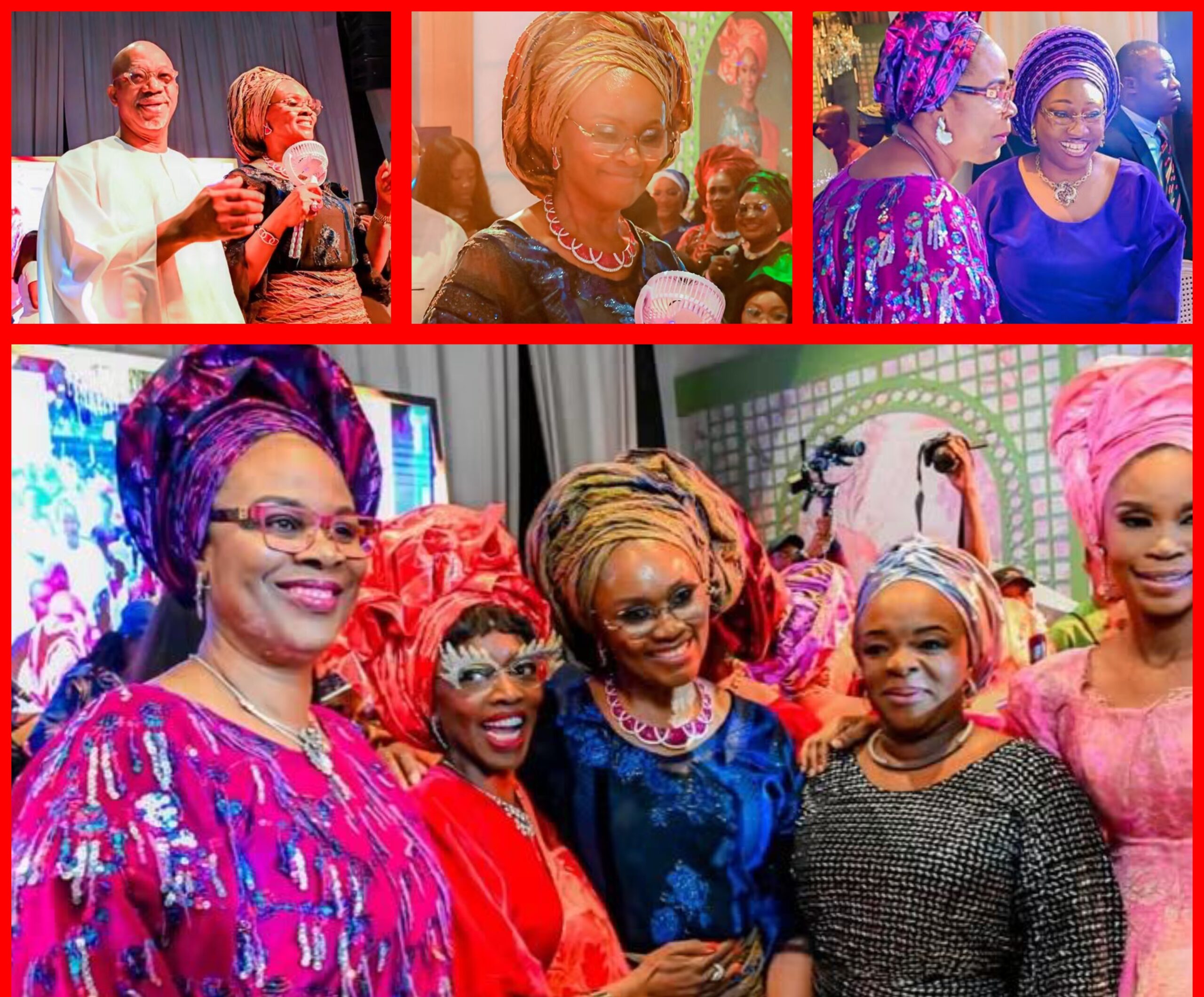 PHOTOS: First Lady hails Gov’s wife for uplifting lives @ 60